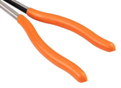 Duplacsuklós fogó, hajlított hosszúcsőrű, 330mm, CRV