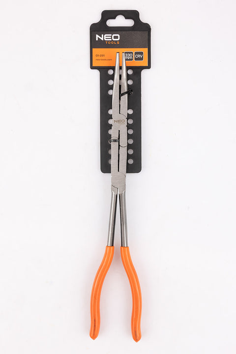 Duplacsuklós fogó, lapos, 330mm, CRV