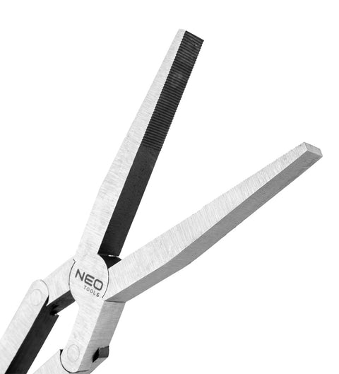 Duplacsuklós fogó klt., egyenes-hajlított-lapos, 330mm, 3db-os, CRV