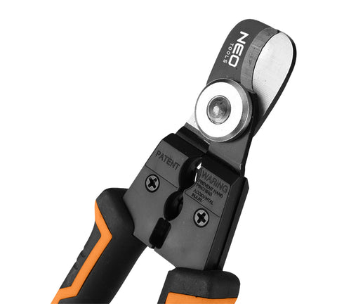 Kábelvávó fogó vezeték csupaszítóval 180mm, réz és alu kábelekhez 0.75-2.5mm2-ig