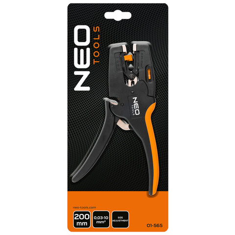 Kábelcsupaszító fogó, automata 200mm, 0.03-10mm2,