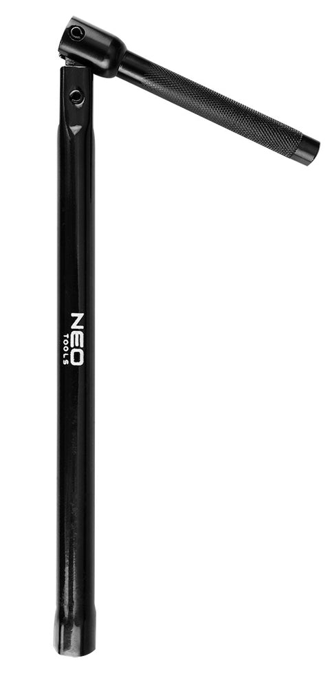 NEO TOOLS 02-446 Csaptelepkulcs, csuklós 250mm, 5+1 cserélhető fej, 8-13mm
