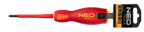 NEO TOOLS 04-218 Csavarhúzó SL/PH1 80mm, 1000V, szigetelt