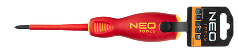 NEO TOOLS 04-219 Csavarhúzó SL/PZ1 80mm, 1000V, szigetelt