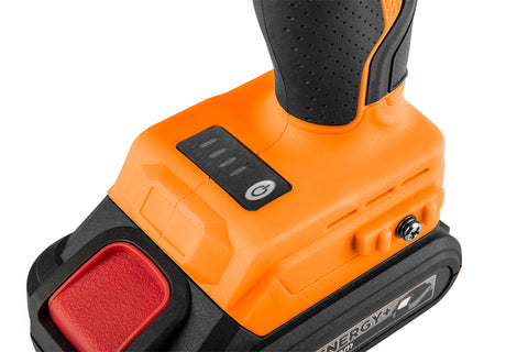 NEO TOOLS 04-612 Akkus szénkefementes ütvecsavarozó 1/4"(hatszög), Energy+, 18v, 300nm, akku nélkül!