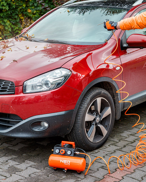Akkus kompresszor ENERGY+ 18V, 8bar/3.8L, akku nélkül