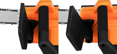 Elektromos láncfűrész, 1800W, 40cm-es láncvezető, szerszám nélküli láncfeszítés és csere