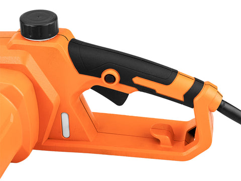 Elektromos láncfűrész, 1800W, 40cm-es láncvezető, szerszám nélküli láncfeszítés és csere