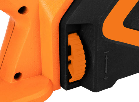 Elektromos láncfűrész, 1800W, 40cm-es láncvezető, szerszám nélküli láncfeszítés és csere