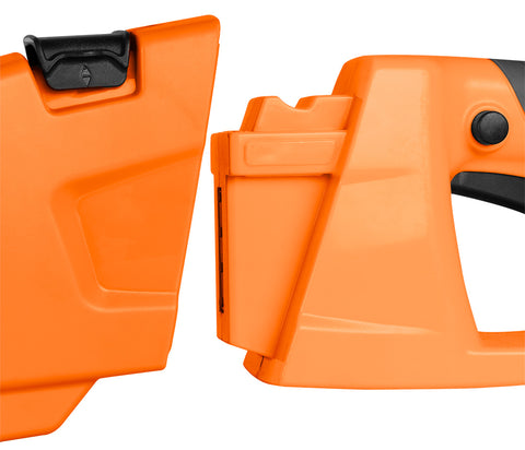 Magassági láncfűrész és sövényvágó 2 az 1-ben, 750W/250mm / 550W/460mm, teleszkópos szár max: 267cm