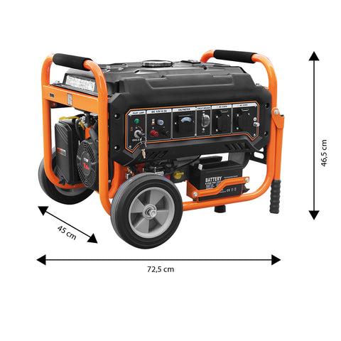 Áramfejlesztő, generátor, 2.8-3kW, 4 ütemű benzinmotorral