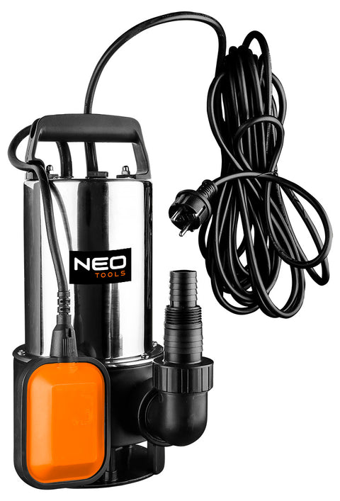 NEO TOOLS 04-735 Szennyvízszivattyú, inox ház, 900W, 17.000l/óra