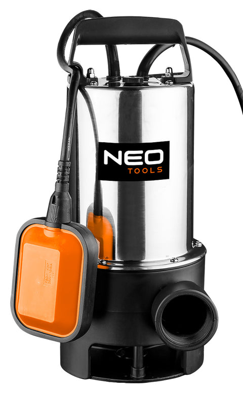 NEO TOOLS 04-735 Szennyvízszivattyú, inox ház, 900W, 17.000l/óra