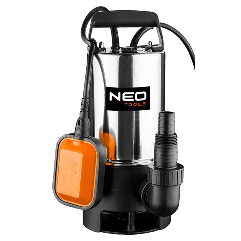 NEO TOOLS 04-735 Szennyvízszivattyú, inox ház, 900W, 17.000l/óra