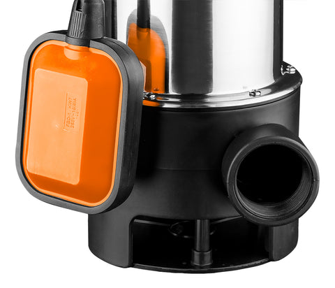 NEO TOOLS 04-736 Szennyvízszivattyú, inox ház, 1100W, 18.000l/óra