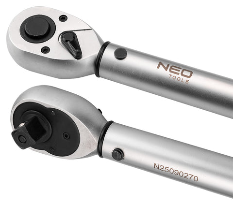 Nyomatékkulcs 1/2", 40-210Nm, 5db-os klt., műanyag koffer