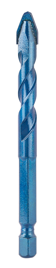 Univerzális keményfémlapkás fúrókészlet, 1/4" hatszög szárral, 6,8,10,12mm, 4db