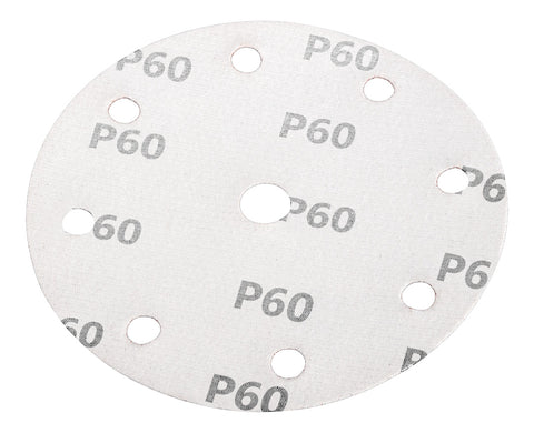 NEO TOOLS 08-991 Csiszolókorong tépőzáras 150 mm, P60, 9 lyukkal, 5db 04-721-hez