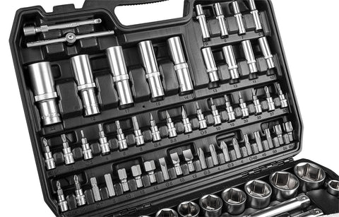 Dugókulcskészlet 1/2 ", 1/4", 108db