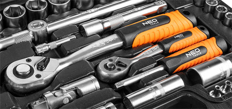 Dugókulcskészlet 1/2 ", 1/4", 108db