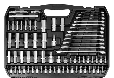 Dugókulcskészlet 300db, 1/4", 3/8", 1/2"