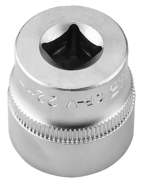Dugókulcskészlet, 3/8", 22db, matt felület