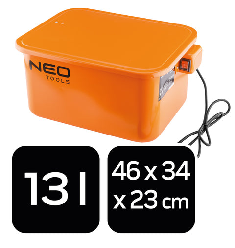 Alkatrészmosó 13L, 26W/230V szivattyúval