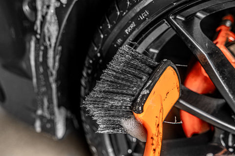 Tisztítókefe univerzális, hosszú nyelű, 10x7x49cm