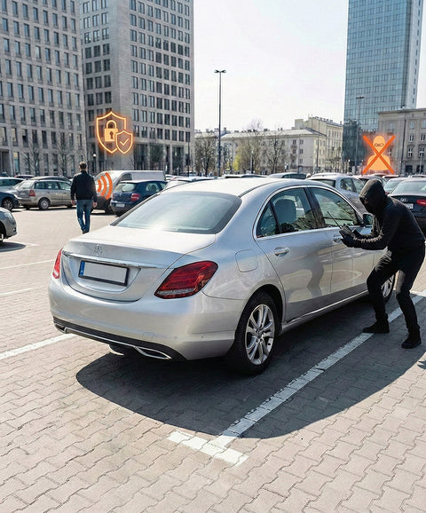 Autókulcs tok RFID jelblokkolóval lopás ellen