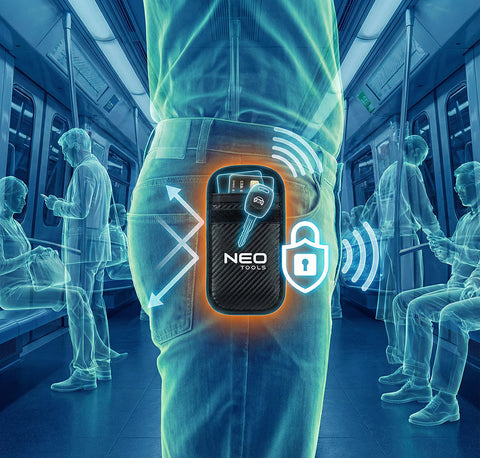 Autókulcs tok RFID jelblokkolóval lopás ellen