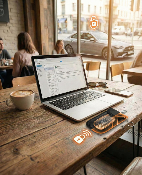 Autókulcs tok RFID jelblokkolóval lopás ellen