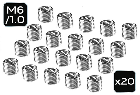 Menetjavító betét M6, 20db