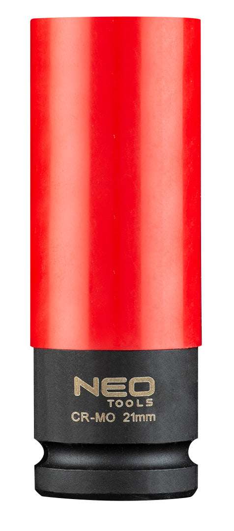 Dugókulcskészlet alufelnihez, vékonyfalú, 1/2", 4db (17, 19, 21, 22mm), CRMO