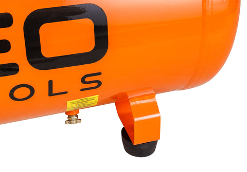 Kompresszor 50L, 8 bar, 180L/perc,  extra csendes, kefementes motorral, olajmentes, 80Db