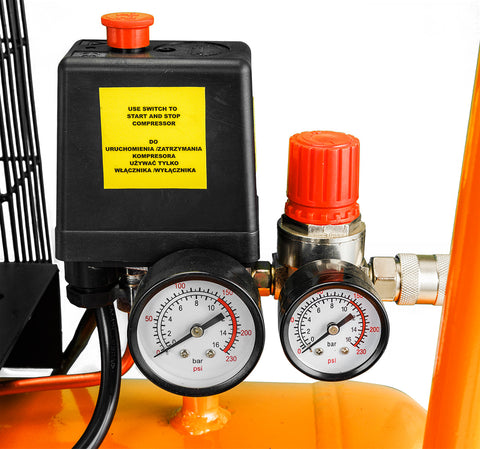 Kompresszor 100L, olajkenésű, 280L/perc, 10 bar