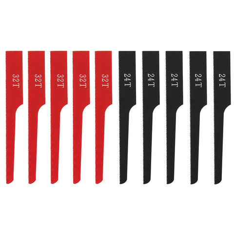 NEO TOOLS 14-034-401 Fűrészlap készlet 14-034 pneumatikus orrfűrészhez, 24 és 32 fogú lapok, 10db
