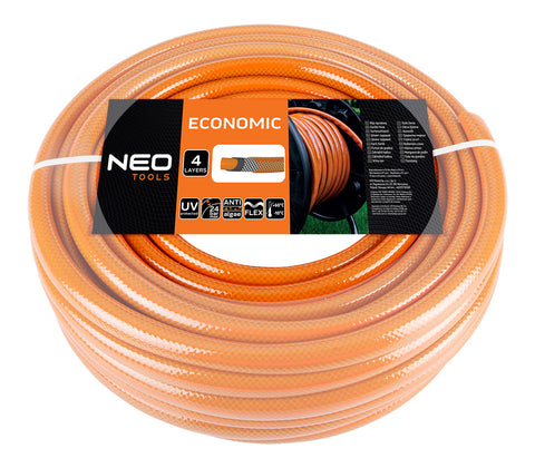 Locsolótömlő 1/2", 30m, 4 rétegű Economic