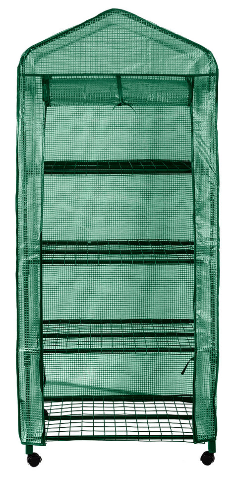 NEO TOOLS 15-903 Növényház, 69x69x160cm, PE fólia, fémszerkezet
