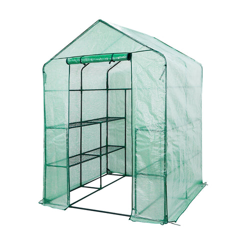 NEO TOOLS 15-911 Növényház 143 x 143 x 195cm, PE fólia, fémszerkezet