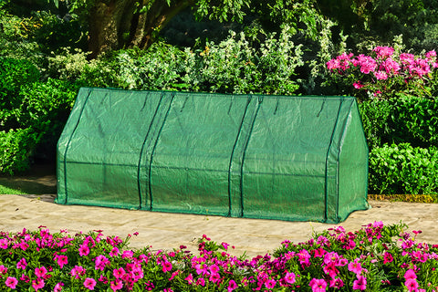 NEO TOOLS 15-912 Növényház, 240x90x90cm, PE fólia, fémszerkezet