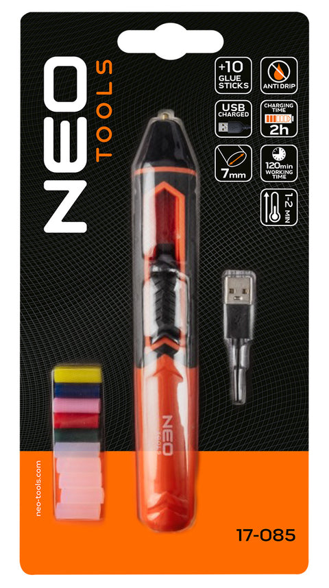 Ragasztótoll, akkus, 8mm-es patronokhoz