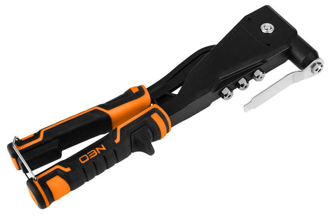 NEO TOOLS 18-103-1 Popszegecshúzó, erősített, acél és alumínium szegecsekhez 2,4/3,2/4,0/4,8 mm