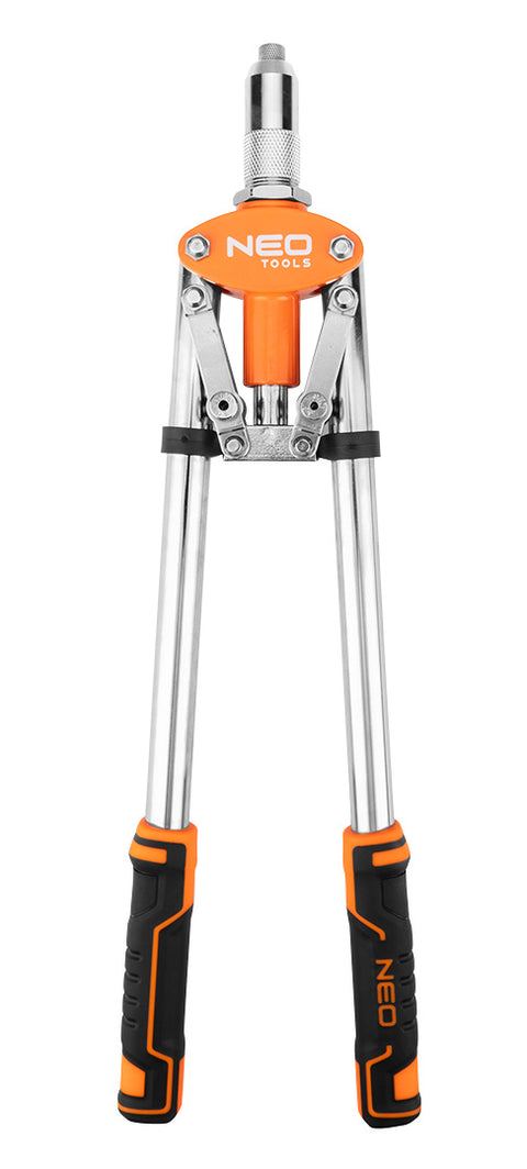NEO TOOLS 18-106-1 Popszegecshúzó 2 karos, egyenes, alu és acél szegecsekhez, 3.2-6.4mm-ig
