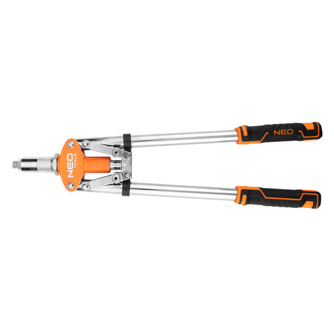 NEO TOOLS 18-106-1 Popszegecshúzó 2 karos, egyenes, alu és acél szegecsekhez, 3.2-6.4mm-ig