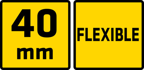 Festékkaparó, spakli, 40mm, rozsdamentes acél, fanyelű, min. rendelés: 3db