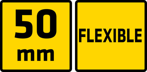 Festékkaparó, spakli, 50mm, rozsdamentes acél, fanyelű, min. rendelés: 3db