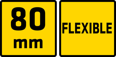 Festékkaparó, spakli, 80mm, rozsdamentes acél, fanyelű, min. rendelés: 3db