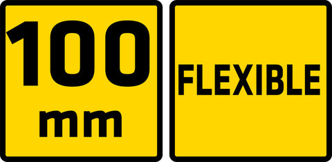Festékkaparó, spakli, 100mm, rozsdamentes acél, fanyelű, min. rendelés: 3db