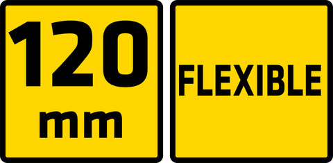 Festékkaparó, spakli, 120mm, rozsdamentes acél, fanyelű, min. rendelés: 3db