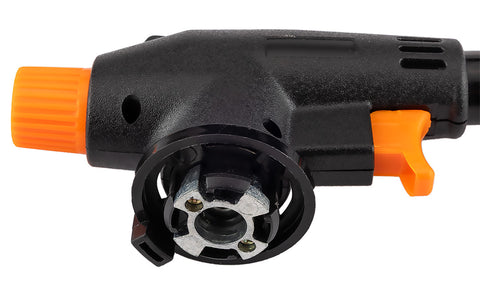 Gázégőfej gyorscsatlakozós, piezó gyújtással flexibilis fejjel